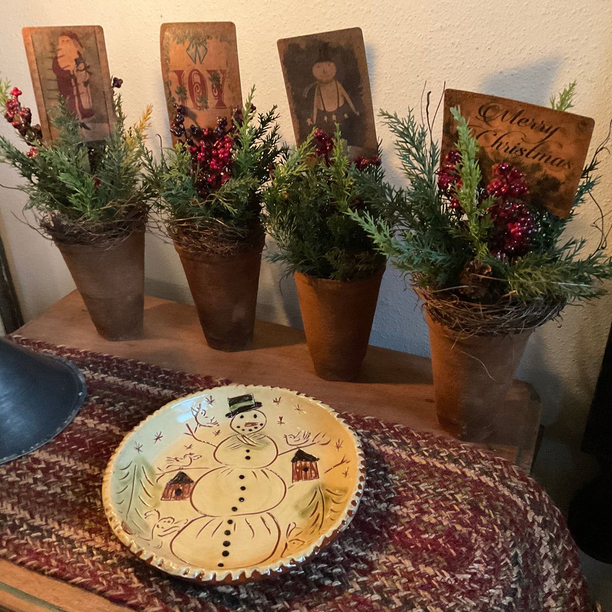 Primitive Holiday Poke Pots – Cottage House Primitives