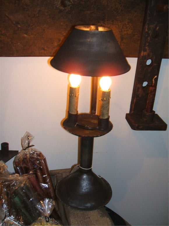 Tin Lamp w/Shade