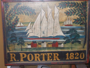 R Porter Tavern Sign