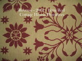 Stencil - Ecru/Red