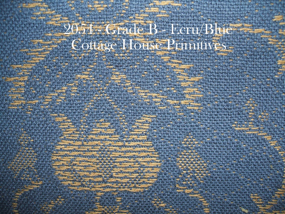 1806 Tapestry - Ecru/Blue