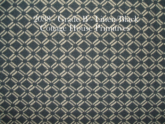 Diamonds - Linen/Black