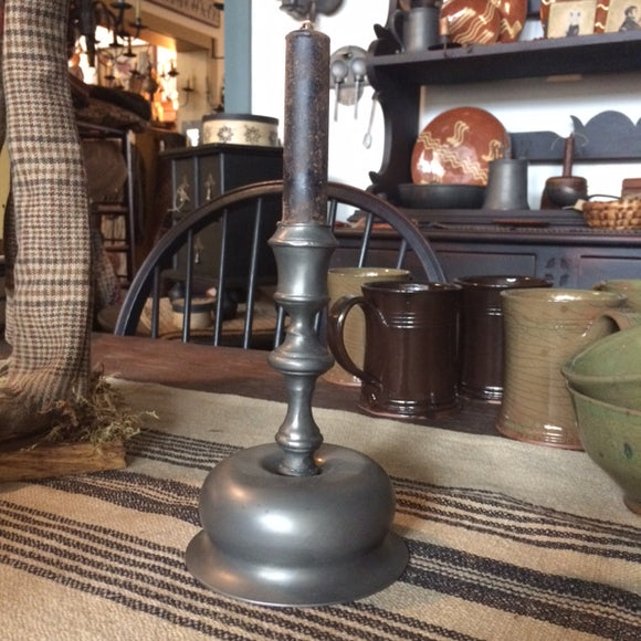 Pewter Candlestick